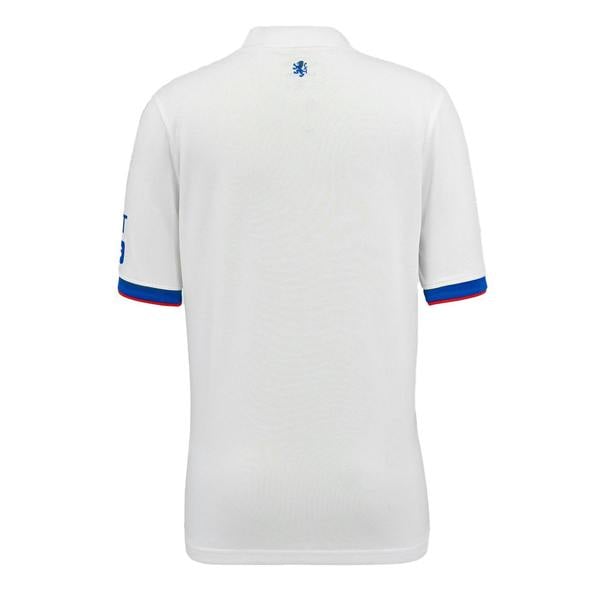 Umbro Childrens/Kids 25/26 Rangers FC Short-Sleeved Away Shirt - Brilliant White/Lapis Blue/Flame Scarlet - 