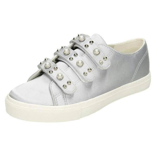 Spot On Ladies Spot On Pearl Strap Trainers