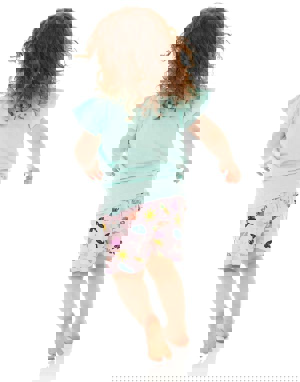 Bing Bunny Girls Blue Bing Short Sleeve Short Leg Pyjama Set