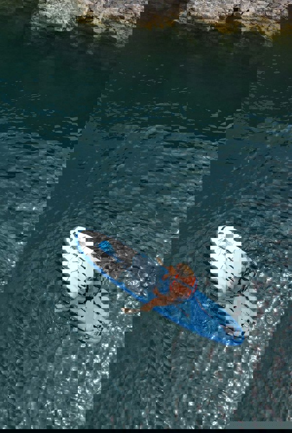 Aquaplanet MAX 10’6″ Inflatable Paddle Board Package - Glacier