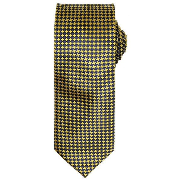 Premier Puppytooth Tie - Gold