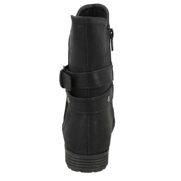 Spot On Girls Spot On Ankle Boots With Buckle Design
