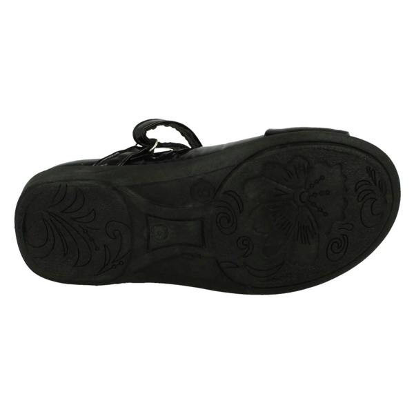 Spot On Girls Spot On Side Bow Detail School Shoes