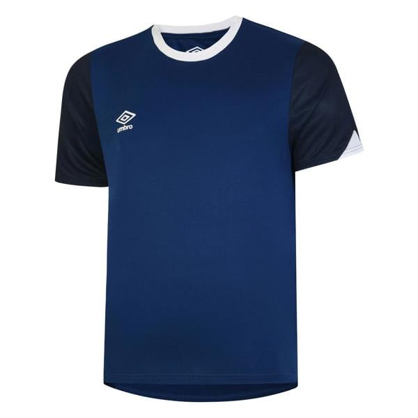 Umbro Kids Total Training Jersey - Navy/Dark Navy/White