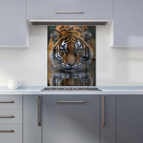 Warren Reed Tiger Glass Kitchen Splashback - 00040