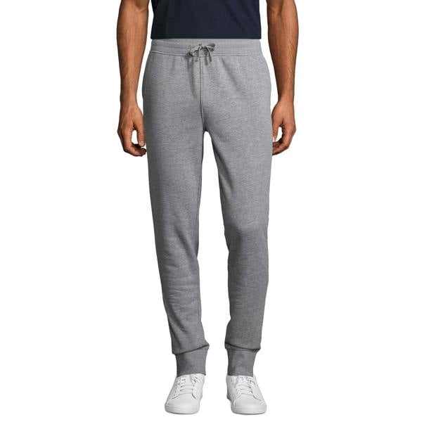 SOLS Mens Jake Slim Fit Jogging Bottoms - Grey Marl