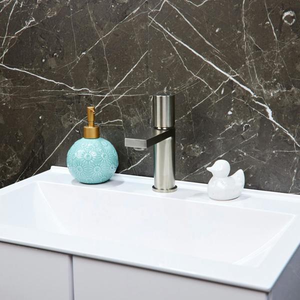 Flode Limingen | Mono Basin Mixer Tap | Brushed Steel