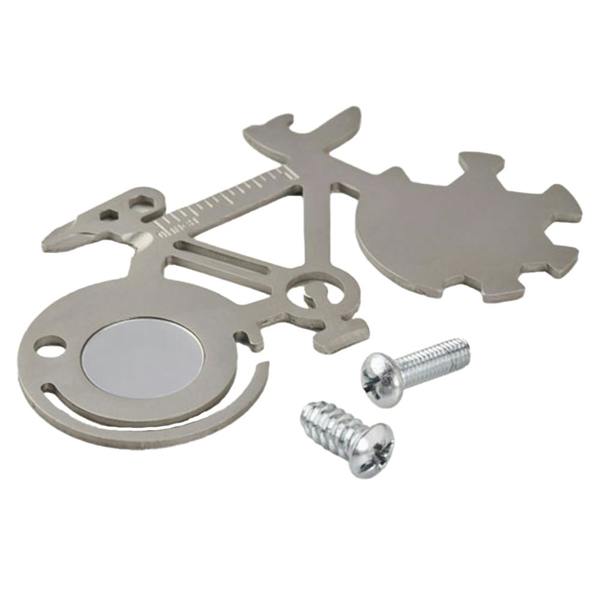MidOcean Bitool Stainless Steel Multitool - Matt Silver - 
