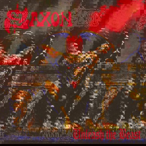 Saxon 'Unleash The Beast' LP 180g Red Vinyl