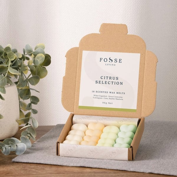 Fosse Living Citrus Selection Wax Melts - 16 Pack