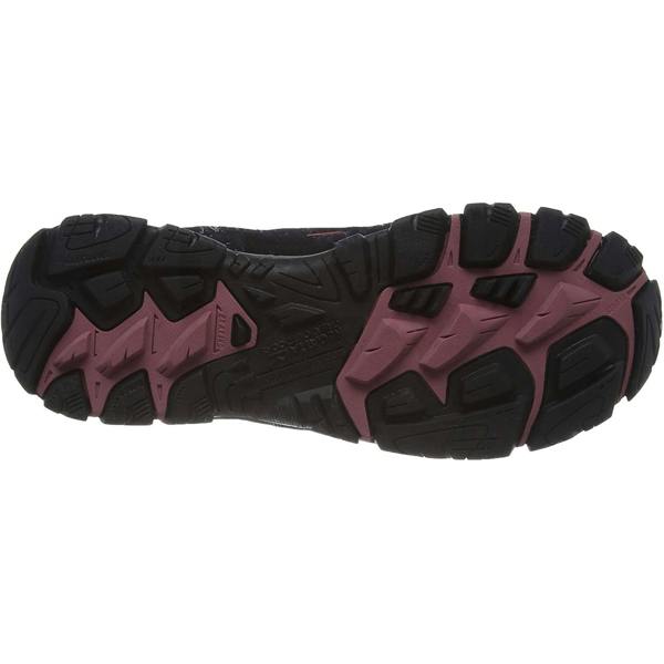 Regatta Womens/Ladies Holcombe IEP Low Hiking Boots - Jet Black/Antique Pink - 