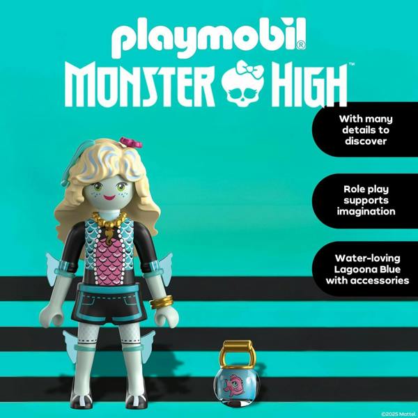 Playmobil Monster High Lagoona Blue - 71998 Playset