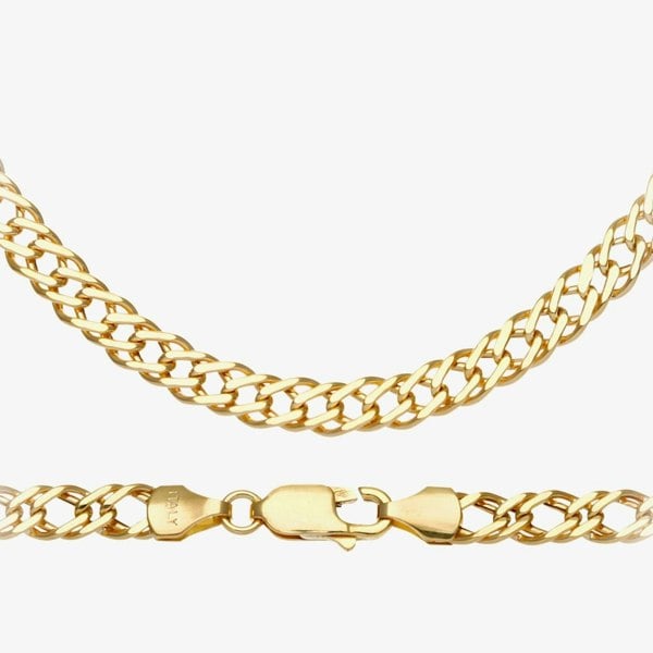 T. H. Baker 9ct Yellow Gold 20 Inch Flat Curb Chain HGR2D080 20~