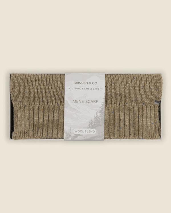 Larsson & Co Mikelli - Nep Wool Blend Boxed Scarf