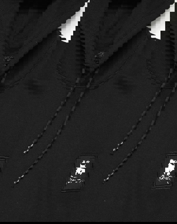 Money Combo Patch Hood Black