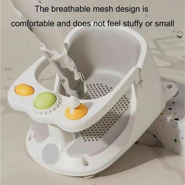 Havendro Non Slip Soft Toddler Bath Chair with Suction Cups for 6 Months Plus
