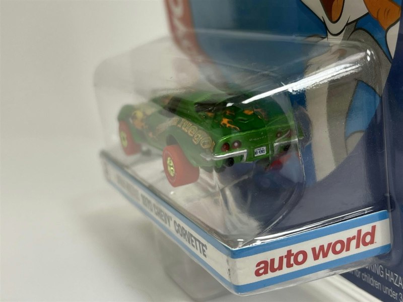 Auto World Slot Cars Speedy Gonzales 1970 Chevy Corvette Thunderjet Ultra G HO Scale Slot Car SC363-3