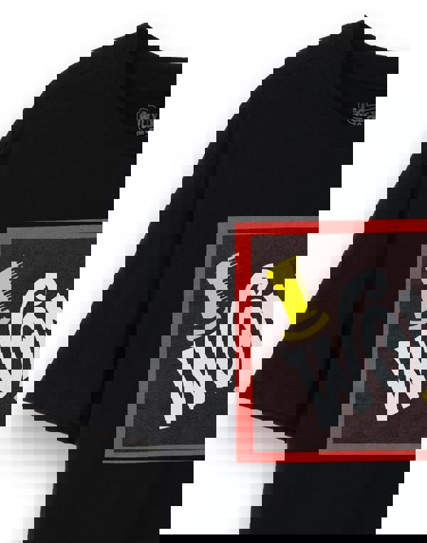 Wonka Unisex Black Wonka Bar Short Sleeved T-Shirt