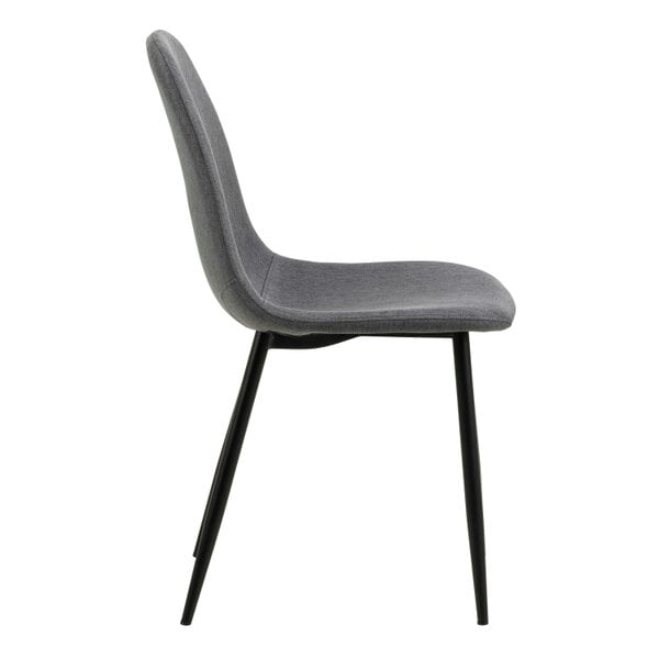 Wyld Haus Set of 4 Tipsyfern Light Grey Upholstered  Dining Chair