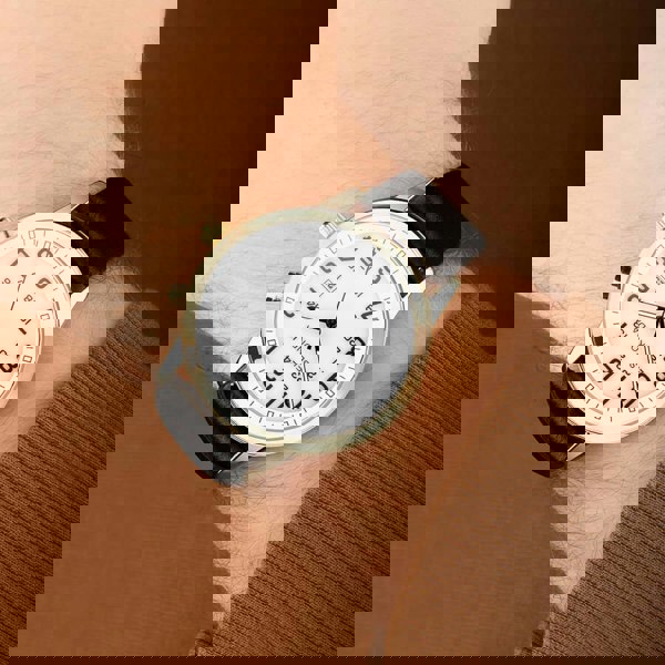 Sekonda Easy Reader Black & Gold Plated Watch 30127