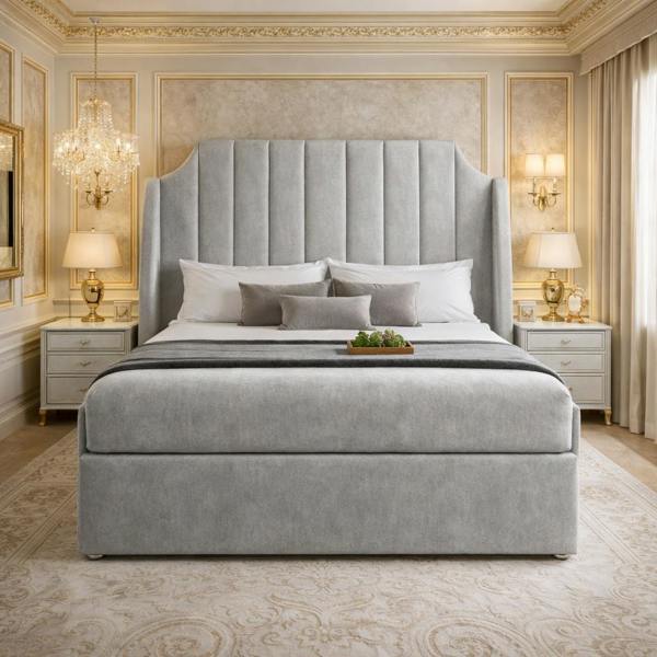 Great British Beds Winged Art Deco Divan Bed