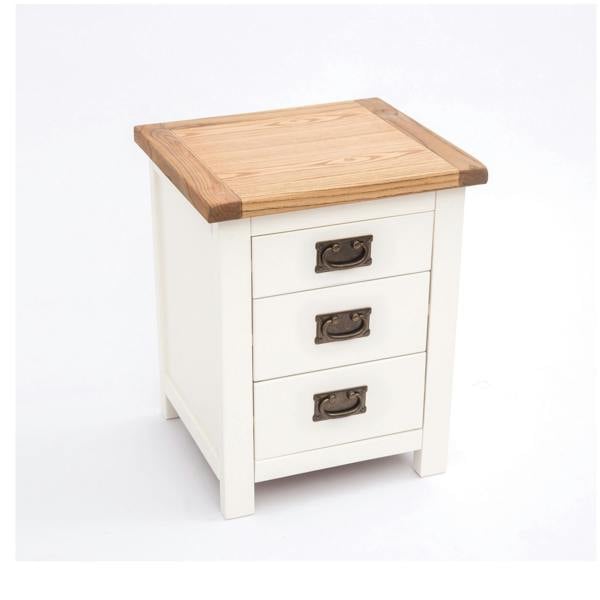 Cabinet Bits Lovere 3 Drawer Bedside Table