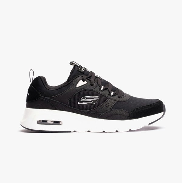 Skechers 232646/BKW SKECH-AIR COURT - HOMEGROWN Mens Trainers Black