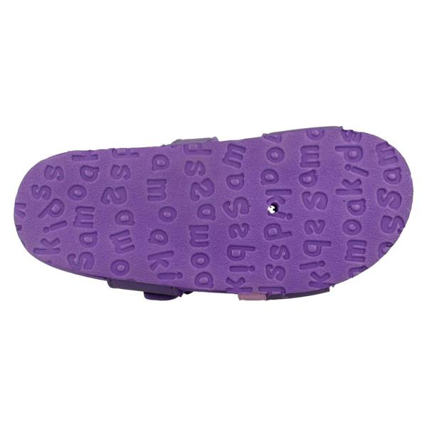Spot On Girls Samoa Flat Buckle Mule Sandal