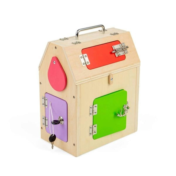 Bigjigs Toys Latches & Catches House