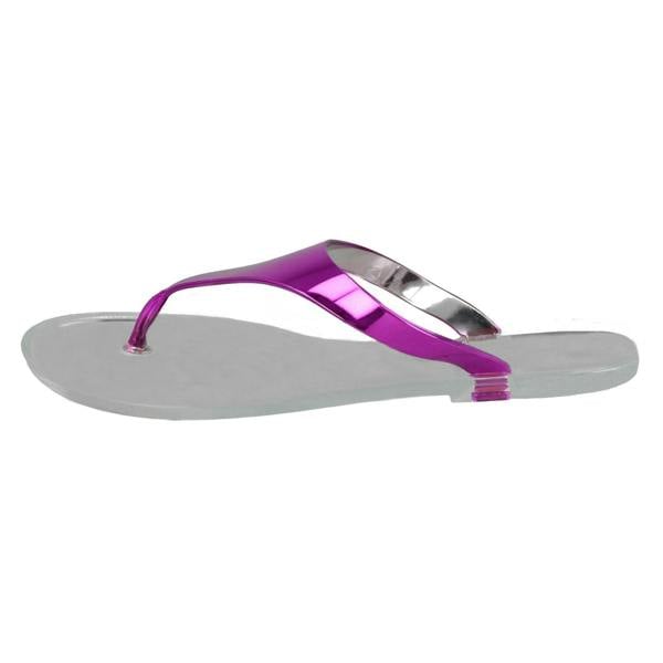 Spot On Ladies Spot On Jelly Toepost Sandals