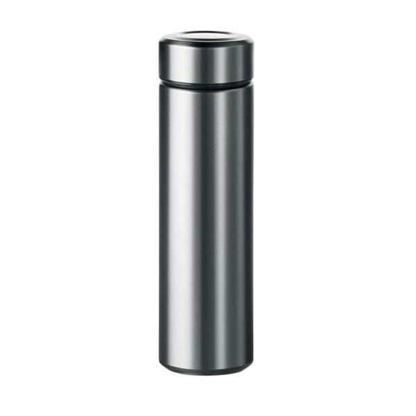 MidOcean Patago Double Wall 425ml Flask - Matt Silver - 