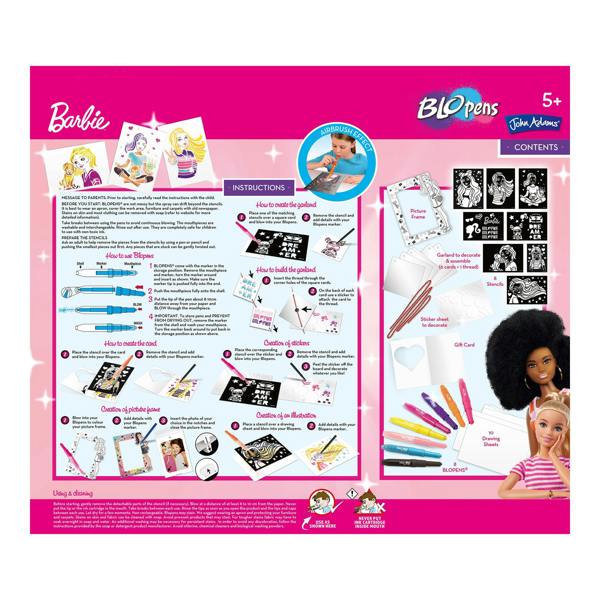 BLOPENS Barbie Activity Workshop – Creative Airbrush Craft Kit