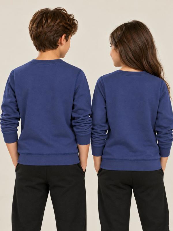 Childsplay Kids Cotton Sweatshirt in Navy