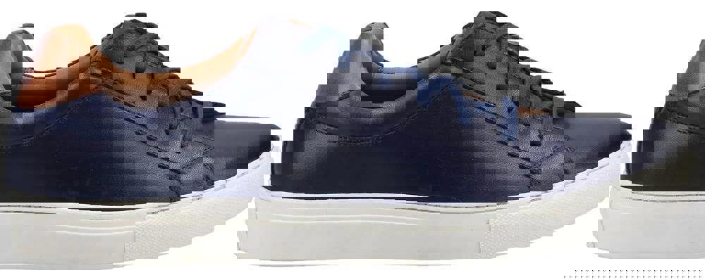 Hush Puppies Colton Mens Lace Up Casual Smart Leather Trainers