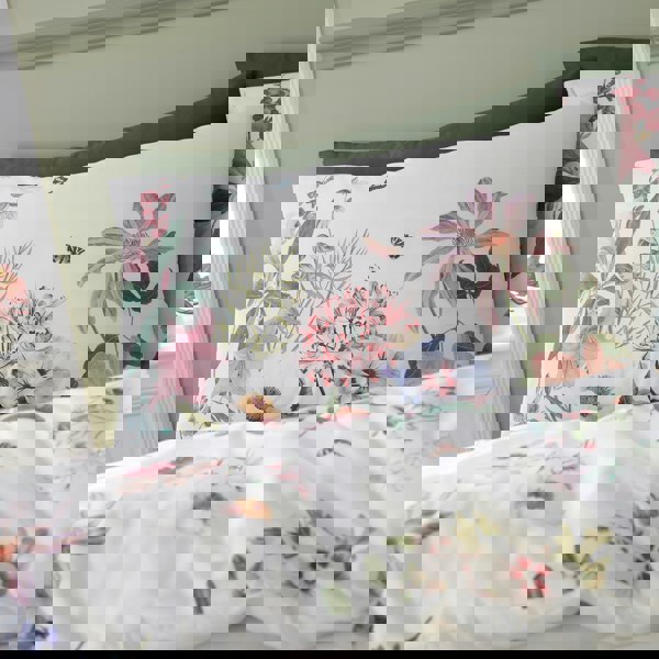 RHS Exotic Garden 200 Thread Count Cotton Reversible Duvet Cover Set