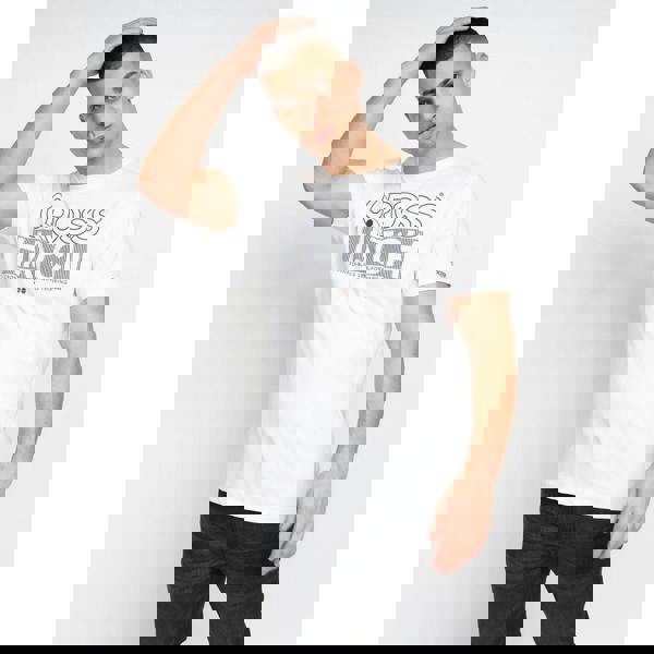 Crosshatch Mens Raynen T-Shirt (Pack of 2) - Navy/White - 