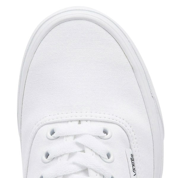 Vans White Canvas Authentic Mens Trainers