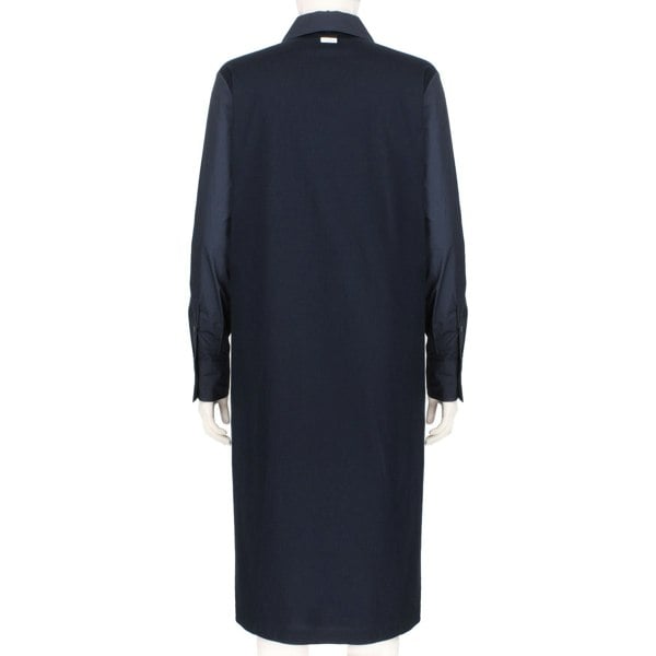 Max Mara Leisure jersey dress in navy blue