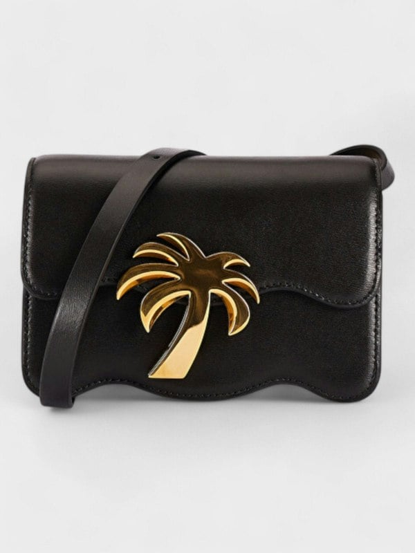 Palm Angels Palm Beach Bag Black - Supplied FashionPalm Angels
