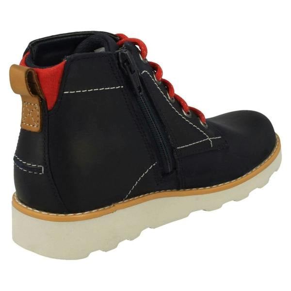 Clarks Boys Clarks Lace Up Detailed Boots Crown Hike K