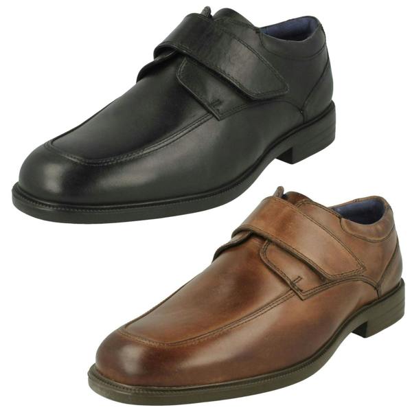 Padders Mens Padders Formal Hook & Loop Fastening Shoes Brent