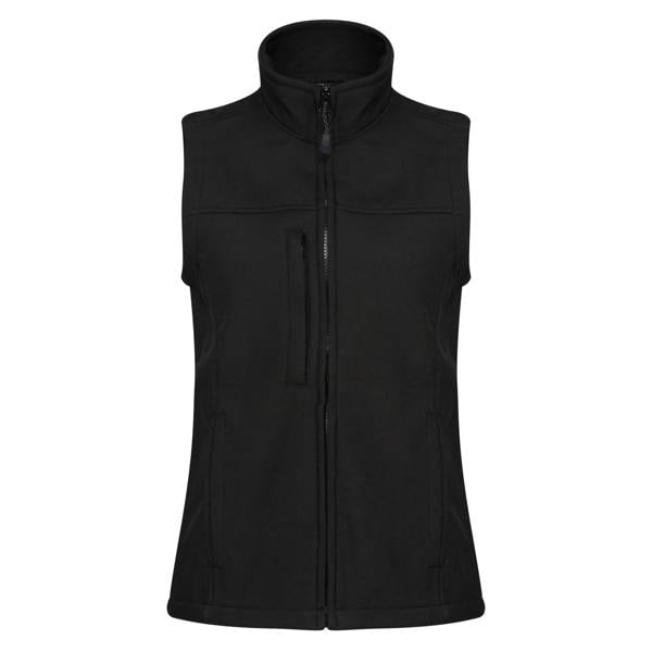 Regatta Womens/Ladies Flux Softshell Gilet - Black - 