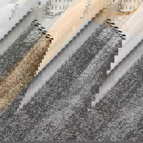 Brilliance Short Pile Grey Rug, Velvety soft pile| THE RUGS