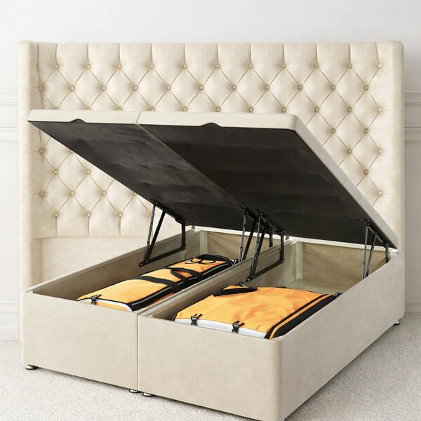Great British Beds Topaz Winged Divan Ottoman Bed