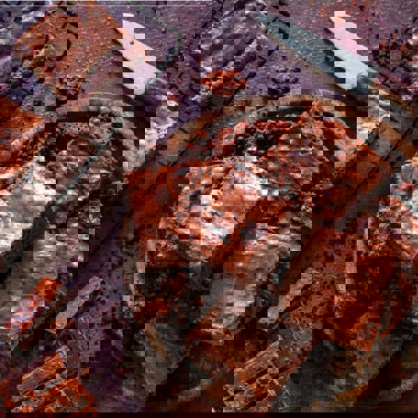 CHOC ON CHOC Rum and Raisin Chocolate Brownies