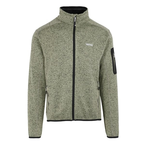 Regatta Mens Newhill Marl Full Zip Fleece Jacket - Abbeystone