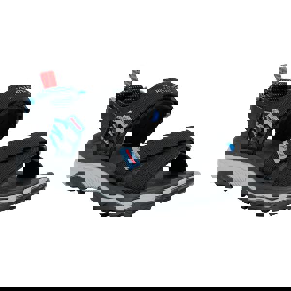 Regatta Mens Blaze Sandals - Black/Coronet Blue