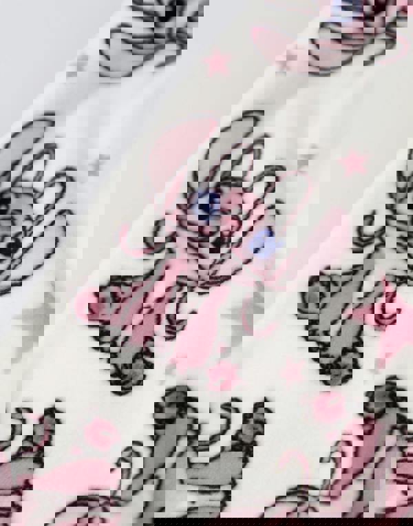 Lilo & Stitch Girls Pink Angel Long Sleeve Long Leg Pyjama Set