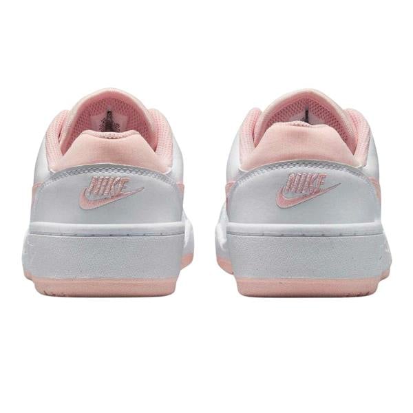 Nike Childrens/Kids Full Force Leather Trainers - White/Pink - 