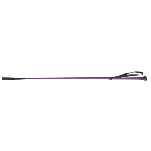 Shires Thread Stem Horse Riding Whip - Purple